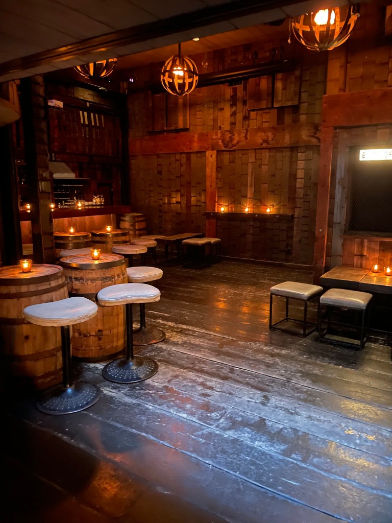 photo of interior of Rickhouse, San Francisco