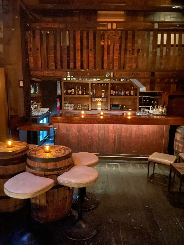 photo of interior of Rickhouse, San Francisco
